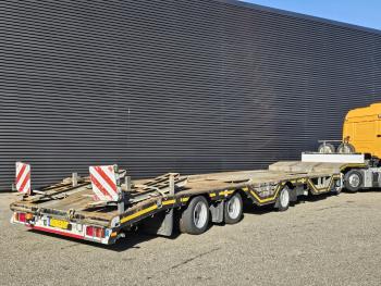 Scania R410 6x2 RETARDER + NOOTEBOOOM SEMI TRAILER